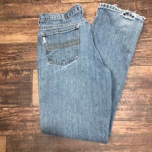 Cinch Men's Light Blue Bootcut Jeans